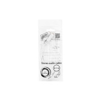 Кабель-разветвитель аудио Cablexpert Jack 3.5(M) 3pin/2xJack 3.5(F), 10см, белый, пакет CCA-415W