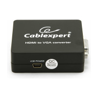 Конвертер HDMI-VGA Cablexpert,  HD19FxHD15F, DSC-HDMI-VGA-001