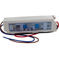 Блок питания для ленты SWG LV-60-12, IP 67, пластик, 60 W, 12V 00000000102