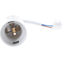 Подвесной патрон с клеммной колодкой UNIVersal Е27 термопластик 4А 250В белый 1351