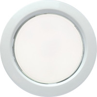 Светильник Ecola GX53 H4 без рефлектора /белый/ 38x106 /к+/ FW53H4ECB