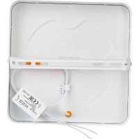 Накладной светильник Ecola LED downlight Квадратный даунлайт с драйвером 18W 220V 6500K 220x220x32 DSSD18ELC