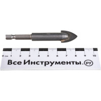 Сверло по керамограниту и керамической плитке (14 мм; 2 грани) Hardcore 150014