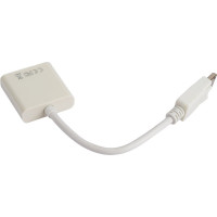 Переходник Cablexpert, DisplayPort - HDMI, 20M/19F, белый, пакет, A-DPM-HDMIF-002-W