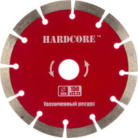 Диск алмазный (150х22.23 мм; сегмент 10 мм) Hardcore 180150