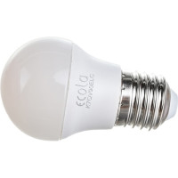 Светодиодная лампа Ecola globe LED Premium 9,0W G45 220V E27 4000K шар /композит/ 82x45 K7QV90ELC
