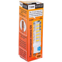 Светодиодная лампа Ecola G9 LED 7,0W Corn Micro 220V 4200K 360 60x15 G9RV70ELC