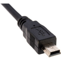 Кабель Cablexpert USB 2.0 Pro, AM/miniBM, 5P, 1.8м, экран, черный пакет CCP-USB2-AM5P-6