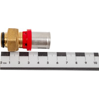 Муфта пресс-В TIEMME с накидной гайкой, конус 16x1/2"x16  1650028