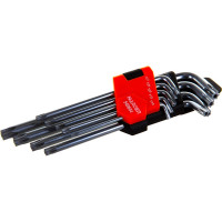 Набор имбусовых ключей HARDEN TORX, 18 см, CRV, 9 шт. 540604