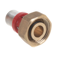 Муфта пресс-В TIEMME с накидной гайкой, евроконус, 16x3/4"x18  1650076