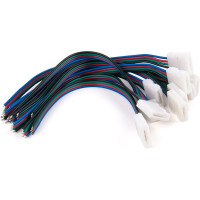 Коннектор Elektrostandard 10cm для RGB светодиодной ленты 10pkt Connector 10cm RGB a039790