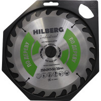 Диск пильный Hilberg Industrial Дерево Тонкий Рез 250x32/30x24Т HWT253