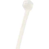 Хомут IEK 2.5x200, нейлон, белый, упаковка 100шт, ИЭК UHH31-D025-200-100