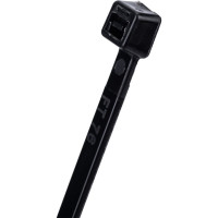 Хомут IEK 4.8x400, нейлон, черный, упаковка 100шт, ИЭК UHH32-D048-400-100