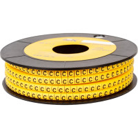 Маркировочное кольцо IEK 0-1.5мм, C, МК, 1000шт/ролл UMK00-C