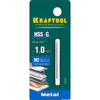 Сверло по металлу HSS-G сталь М2 (1х40 мм) Kraftool 29651-1