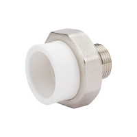 Разъемная муфта PPR LAMMIN НР, 32х3/4" Lm31061032020