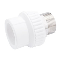 Комбинированная муфта PPR LAMMIN НР, 40х1 1/4", под ключ Lm31042040032