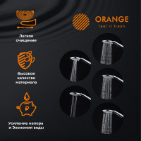 Ручной душ ORANGE О-шауэр, хром OS01