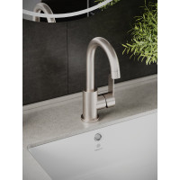 Cмеситель для раковины ORANGE Steel никель M99-011ni