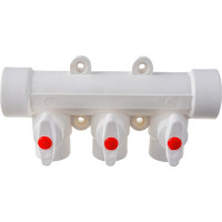 Коллектор с шаровыми кранами LAMMIN PPR ВР 32х1/2х3 Lm31082315032