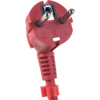 Удлинитель на пластиковой катушке Power Cube 4 розетки, с заземлением, IP20, 16А, 40м, ПВС 3*1,5мм2 PC20502