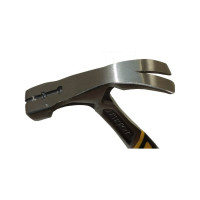 Молоток NIKONA Roughneck ANTISHOCK с изогнутым гвоздодером, цельнокованный, 16oz 60-716