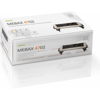 Встраиваемая врезная розетка Mebax 47 2 секции Серый металлик Полуавтоматический 233х93мм 2 USB , 00-00000830
