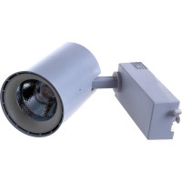 Светодиодный трековый светильник General Lighting Systems 40 Вт 1 фаза, IP20, 105х150х200мм, GTR-40-1-IP20-W белый 580006