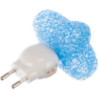 Светильник-ночник Uniel DTL-309-Звездочка/BLUE/1LED/0,1W 10334