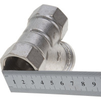 Фильтр механической очистки воды IVANCI никелированный 1" IVC.105192.N.05