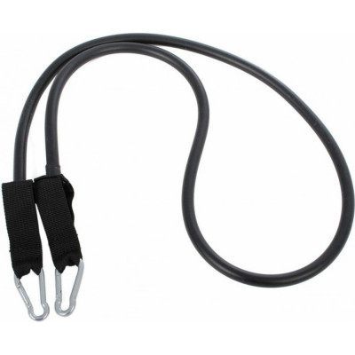 BRADEX Эспандер трубчатый с карабинами, нагрузка до 13,5 кг, черный SF 0230