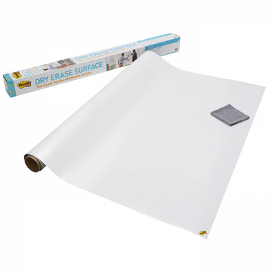 Post-it Покрытие Самоклеющееся Маркерное, DEF8X4, 120 х 240 см, белое 7100096567
