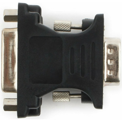 Cablexpert Переходник VGA-DVI-I 15M/25F черный пакет A-VGAM-DVIF-01