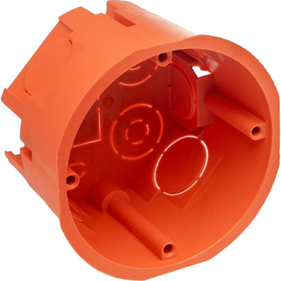 GUSI ELECTRIC Подрозетник для сплошных стен 68х45, IP 30 без саморезов, Негорючий С3М2 БС Нг Евро