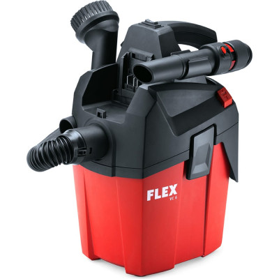 FLEX Профессиональный аккумуляторный пылесос VC 6 L MC 18.0, 6 л, класс L, 18.0 В 481491