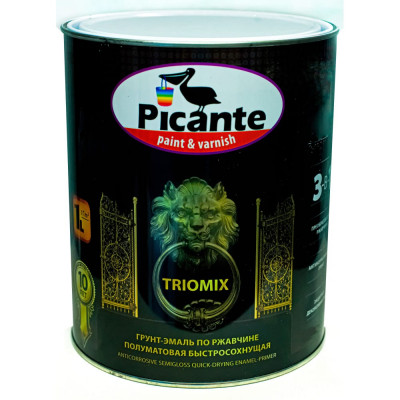 Грунт-эмаль по ржавчине Picante TRIOMIX 10520-1015.BB