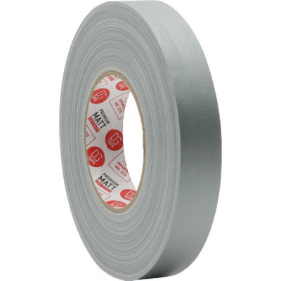 DGTAPE Клейкая лента MATT - Гаффа тейп 25мм/50м - Серый/Серебро MATT50025/50/G