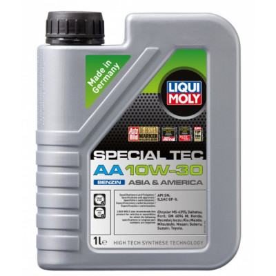 LIQUI MOLY НС-синт. мот.масло Special Tec AA Benzin 10W-30 SN GF-5 /1л/ 21336