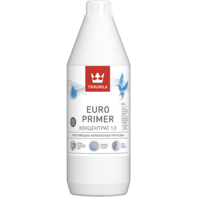 Акрилатная грунтовка Tikkurila EURO PRIMER 40470