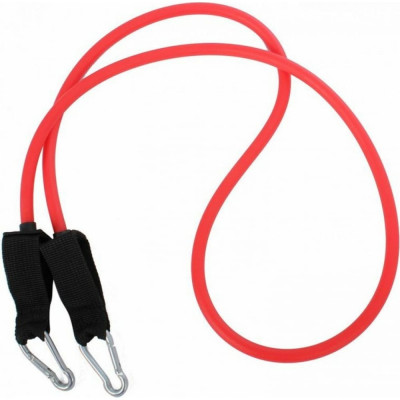 BRADEX Эспандер трубчатый с карабинами, нагрузка до 9 кг, красный SF 0228