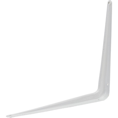 Консоль ELEMENT с 1 ребром жесткости 350x300 белый 136230