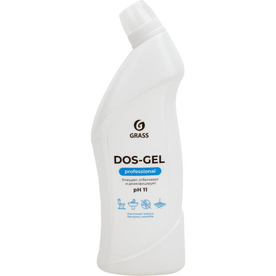 Grass Дезинфицирующий чистящий гель DOS-Gel Professional флакон 750 мл 125551