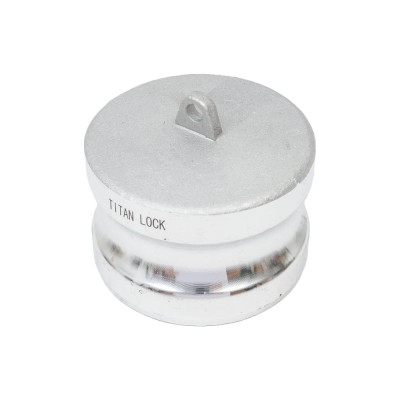 TITAN LOCK Камлок соединение типа DР заглушка для розетки алюминий TL200DPAL