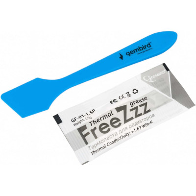 Gembird Термопаста FreeZzz для радиаторов 15 г пакет GF-01-1.5P