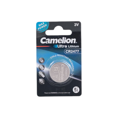 Camelion CR2477 BL-1 бат-ка литиевая,3V 8660