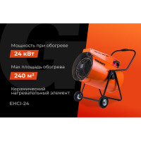 Gigant электрическая тепловая пушка EHCI-24