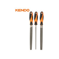 KENDO набор напильников 3 шт 200 мм 85118
