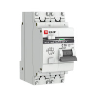 Дифференциальный автомат EKF АД-32, 1P+N, 16А/30мА, (тип А) PROxima DA32-16-30-a-pro